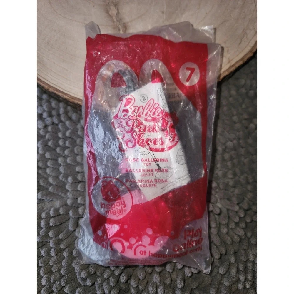 McDonald's Happy Meal 2013 Barbie In The Pink Shoes Rose Ballerina No. 7 New/Bag